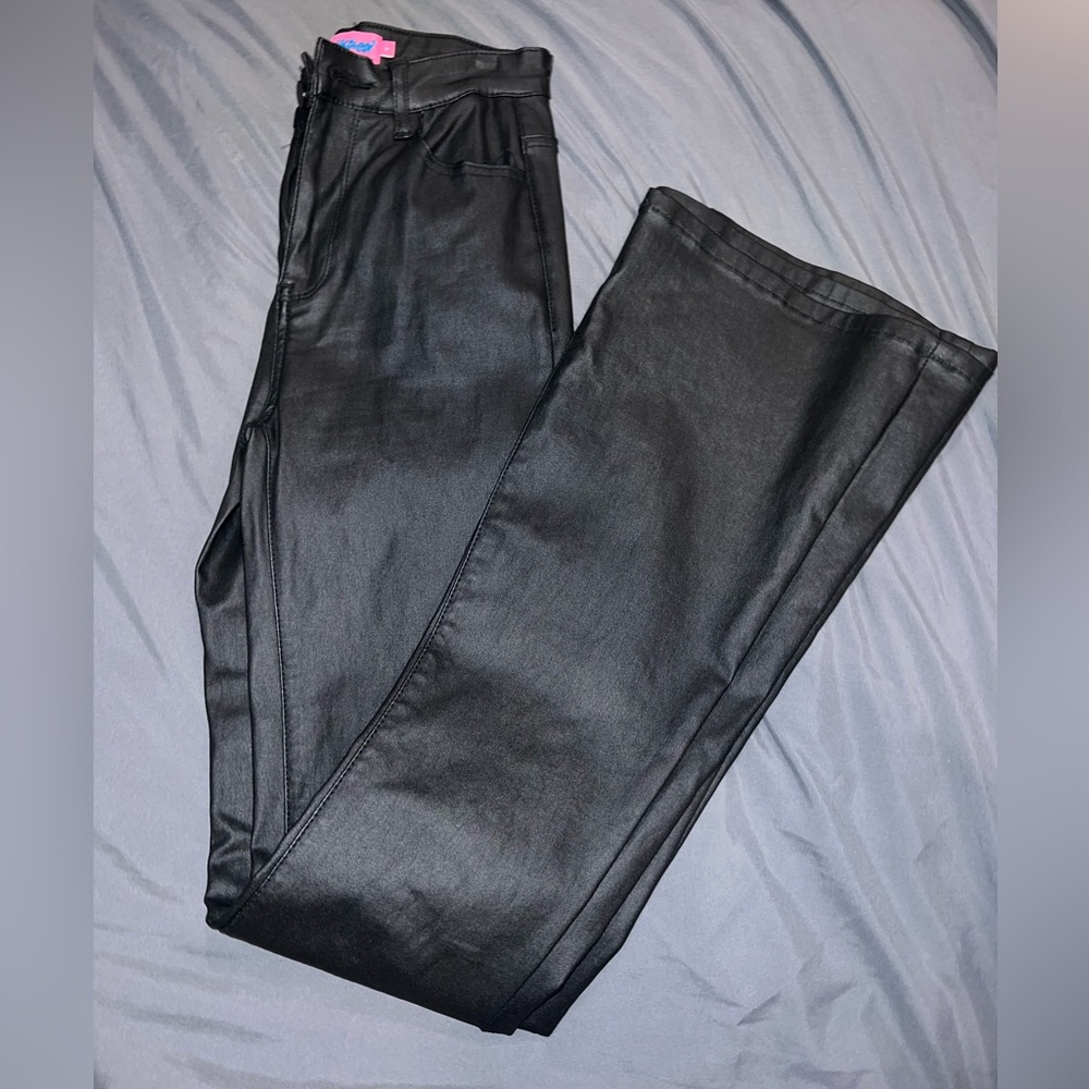 Edikted Faux Leather Pants